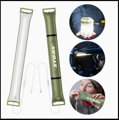 Inflatable Magnetic LED Tube Light
